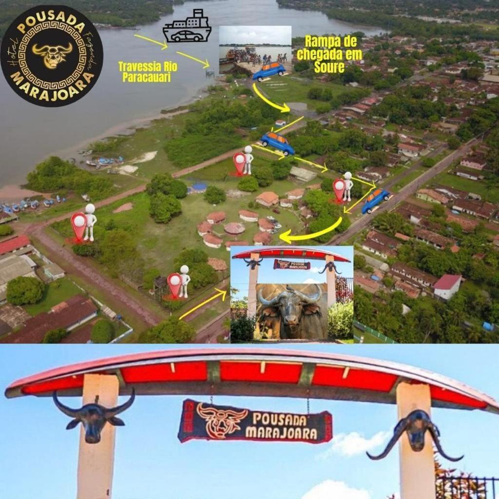 Pousada Marajoara- Hotel Fazenda-Turismo De Aventura Соре Екстер'єр фото